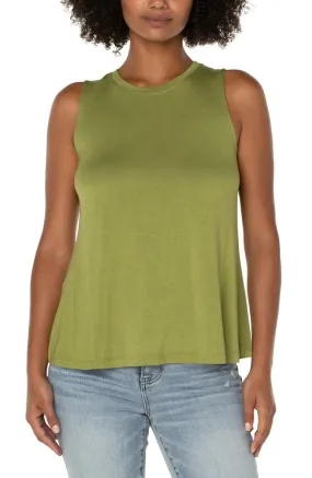 Sleeveless Scoop Neck Tank