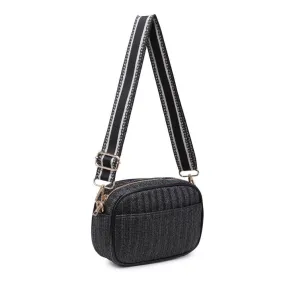 Snazzy Crossbody: Black