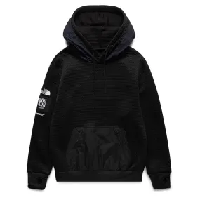 SOUKUU BY THE NORTH FACE X UNDERCOVER PROJECT U DOTKNIT DOUBLE HOODIE TNF BLK/AVTR NVY | Bodega