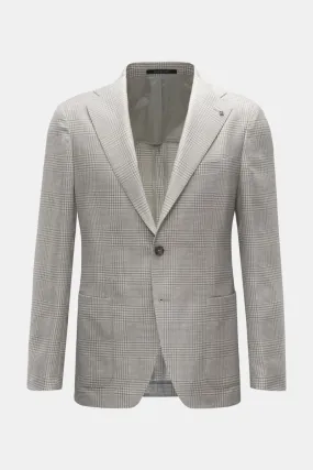 TAGLIATORE smart-casual jacket 'Vesuvio' grey/cream checked