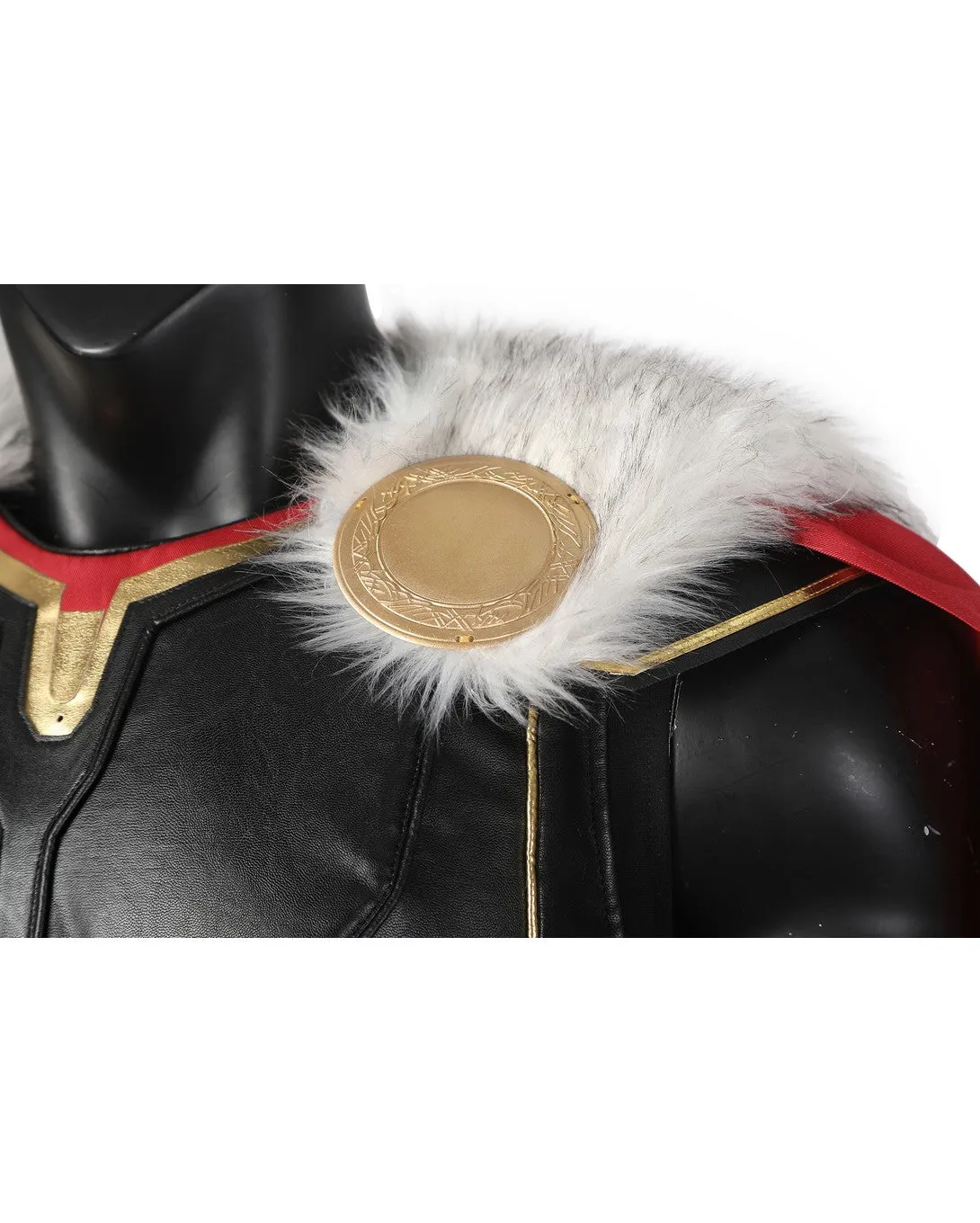 Thor Love and Thunder Faux Fur Cape Version Cosplay Costume