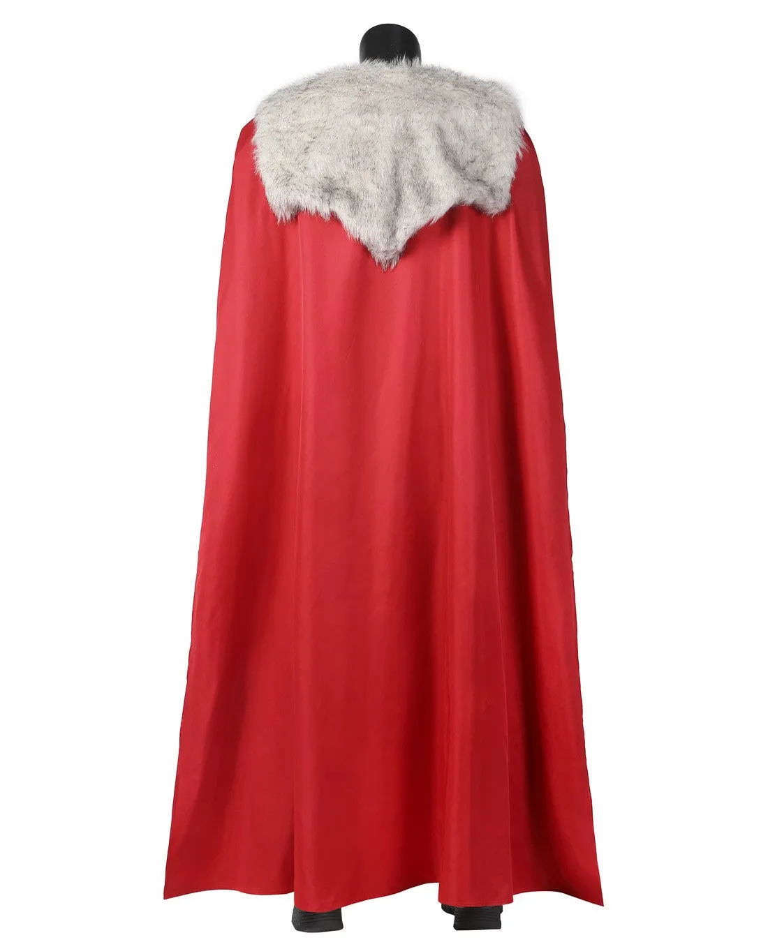 Thor Love and Thunder Faux Fur Cape Version Cosplay Costume