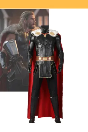 Thor Love and Thunder Faux Fur Cape Version Cosplay Costume