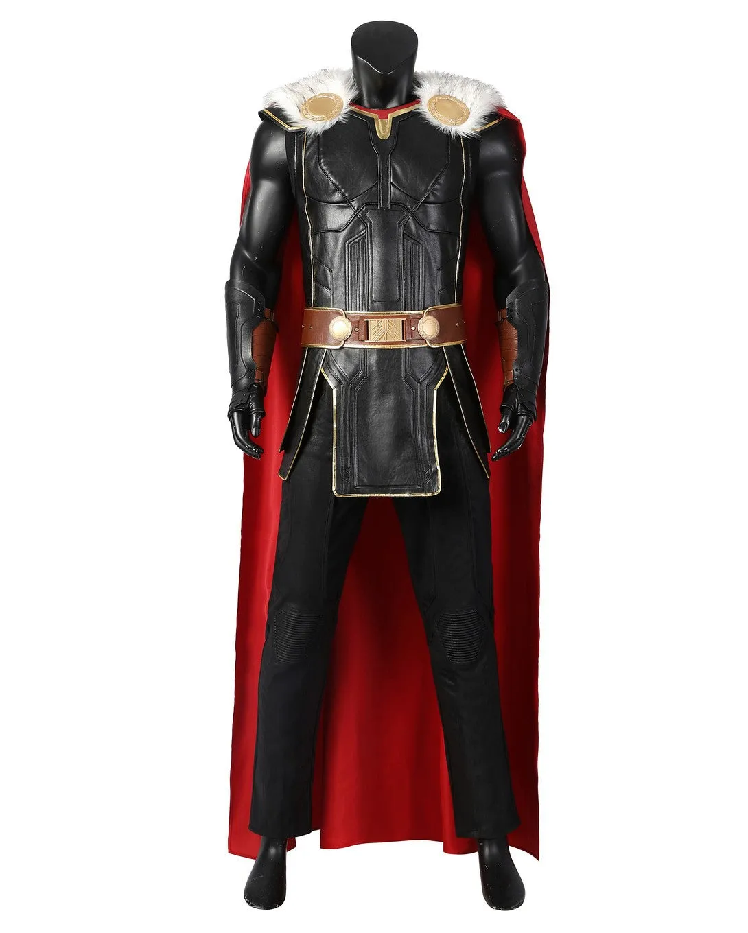 Thor Love and Thunder Faux Fur Cape Version Cosplay Costume