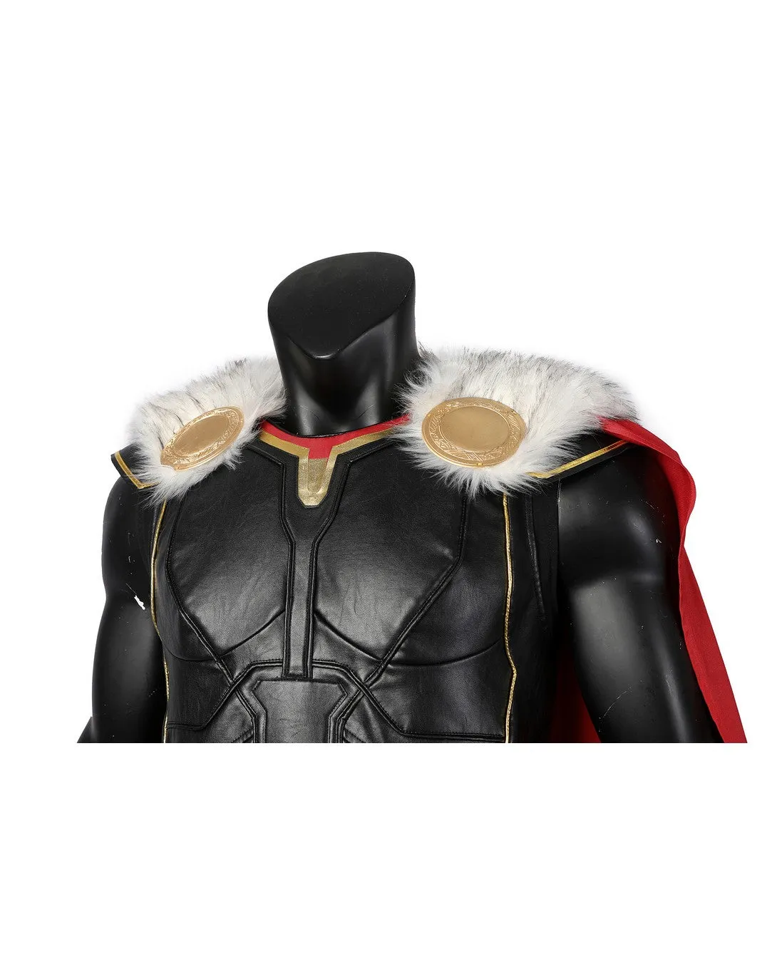 Thor Love and Thunder Faux Fur Cape Version Cosplay Costume