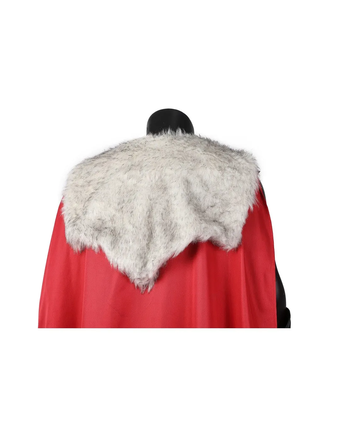 Thor Love and Thunder Faux Fur Cape Version Cosplay Costume