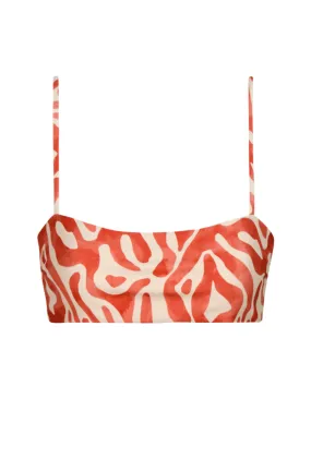 Top De Bikini Anne Coral Domus