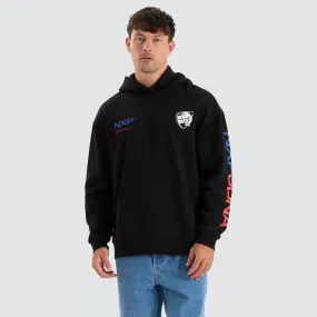 Western Bulldogs AFL Relaxed Hoodie Jet Black