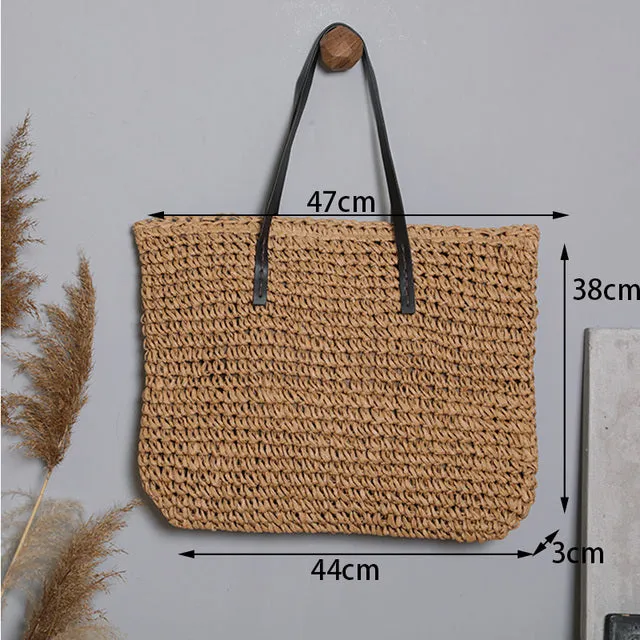 Woven Beach Tote