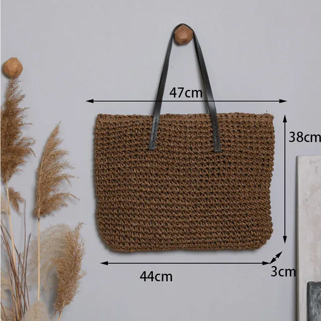 Woven Beach Tote