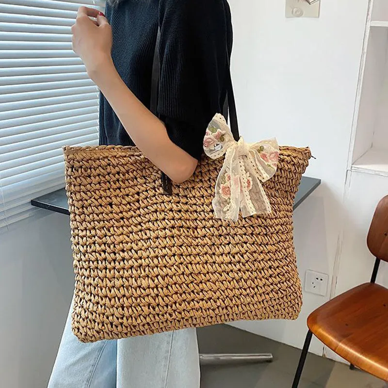 Woven Beach Tote