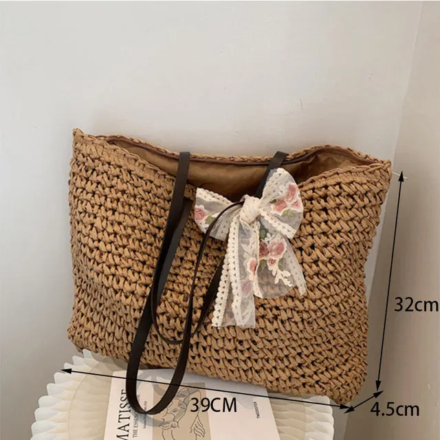 Woven Beach Tote