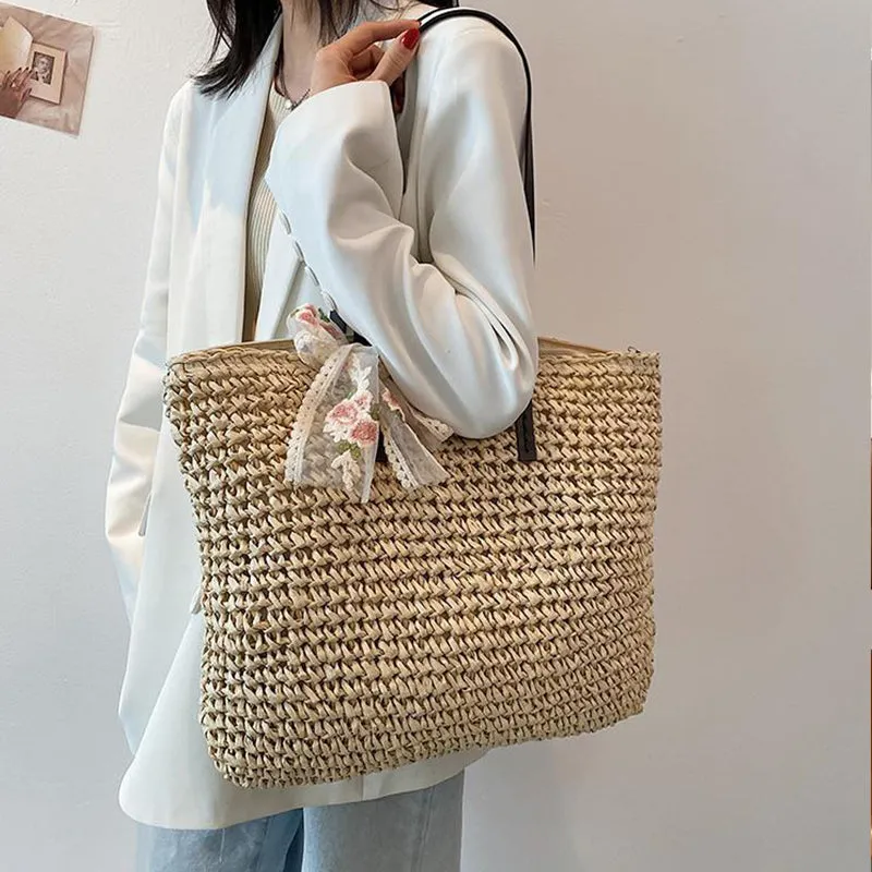 Woven Beach Tote