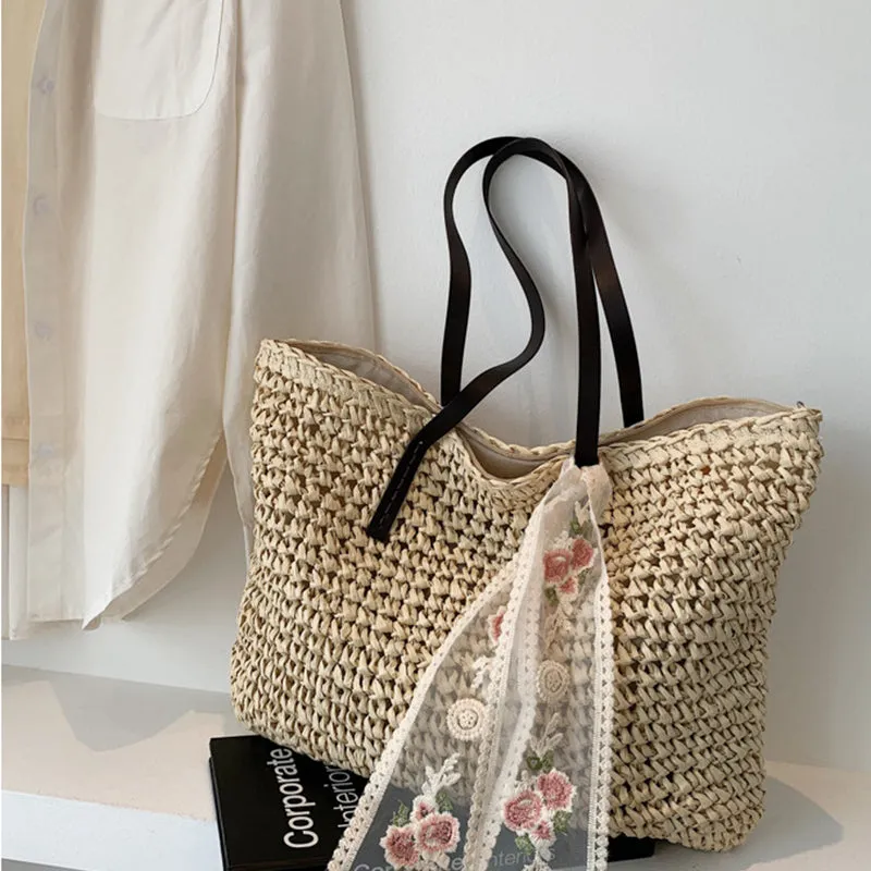 Woven Beach Tote