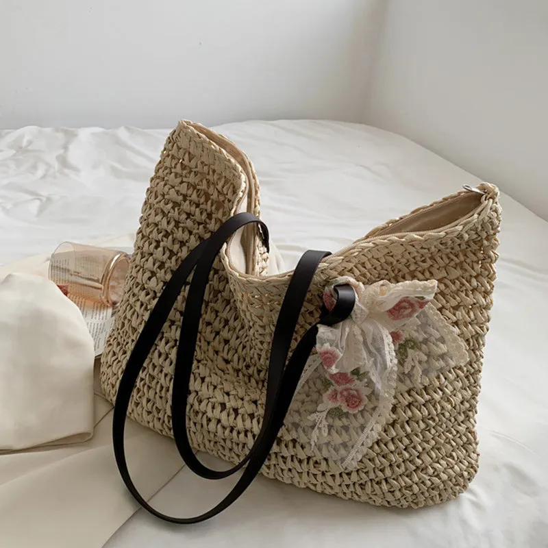 Woven Beach Tote