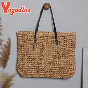 Woven Beach Tote