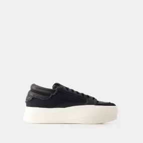 Y-3  Centennial Low Sneakers - Y-3 - Leather - Black